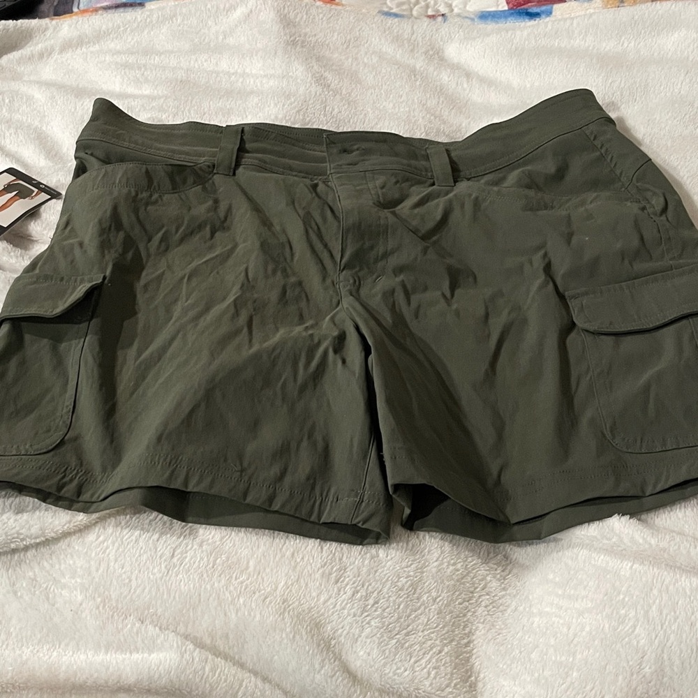 Eddie Bauer Olive Women's Cargo Shorts